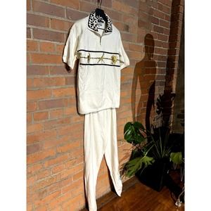 Clodia Dee Safari White 2 pc Set